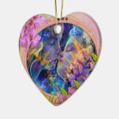 Ich Liebe dich Keramikornament (Links)