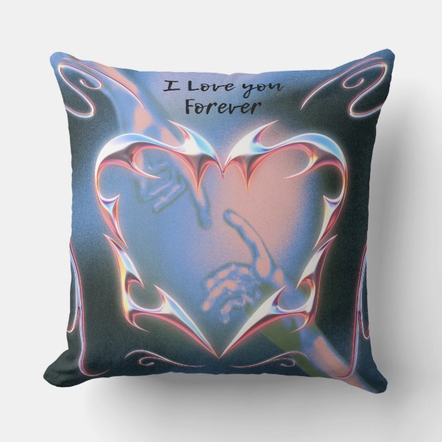 Ich liebe Dich Kissen (Vorderseite)