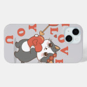 Ich liebe dich Kitty Case-Mate iPhone Hülle (Rückseite (Horizontal))
