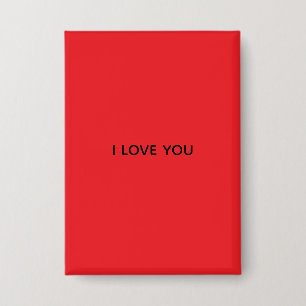 ICH LIEBE DICH KNOPF BUTTON
