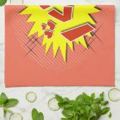 Ich Liebe dich Küchentuch (Gefaltet)