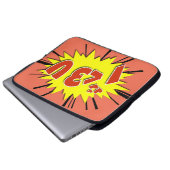Ich Liebe dich Laptopschutzhülle (Vorne Knopf)