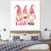 Ich Liebe dich Leinwanddruck (Insitu (Schlafzimmer))