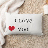 Ich Liebe dich Lendenkissen (Decke)