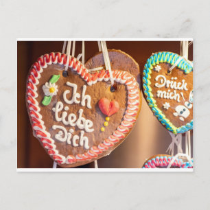 Ich liebe Dich - Liebesgrüße aus dem Briefkasten! Postkarte