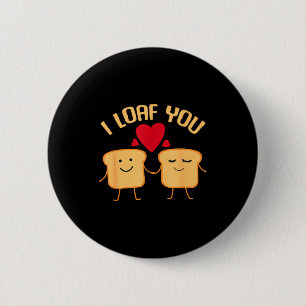 Ich liebe dich, lustiges Valentinstag-Geschenk für Button