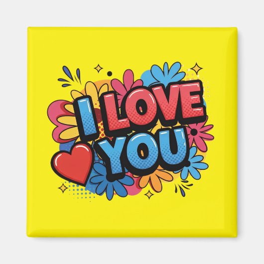 Ich liebe dich Magnet (Vorne)
