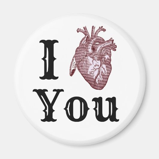 Ich liebe Dich Magnet (Vorne)