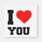 ICH LIEBE DICH MAGNET (Vorne)