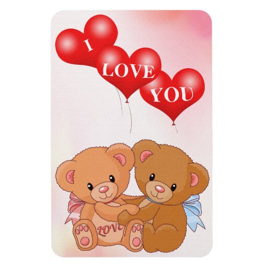 Ich Liebe dich Magnet (Vertikal)