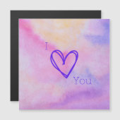 Ich Liebe dich Magnet (Vorne/Hinten)
