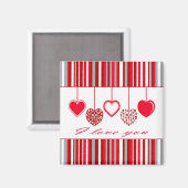 Ich Liebe dich Magnet (Vorderseite/Rückseite)