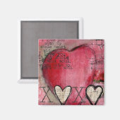 Ich Liebe dich Magnet (Vorderseite/Rückseite)