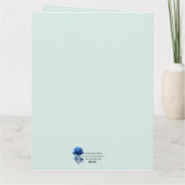 Ich liebe dich, Mama, Blumenkranz - Alles Gute zum Karte (Rückseite)