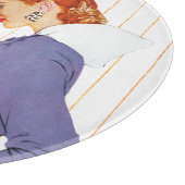 Ich Liebe dich, Mama Girl 2 Schneidebrett (Ecke)