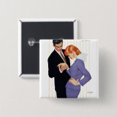 Ich Liebe dich, Mama Girl Button (Vorne & Hinten)