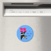 Ich liebe dich Mama Jonglierender Panda Magnet (In Situ (Geschirrspüler))