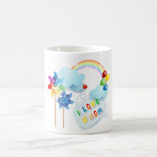 Ich liebe dich Mama Kaffeetasse