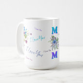 Ich liebe dich Mama Kaffeetasse (Vorderseite Links)