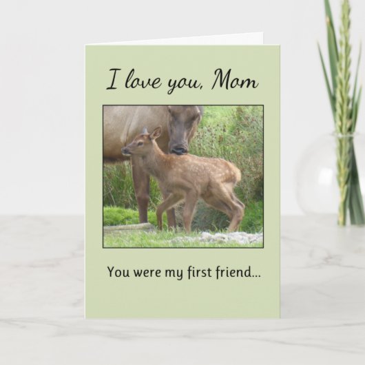 Ich Liebe dich, Mama... Karte (Vorderseite)