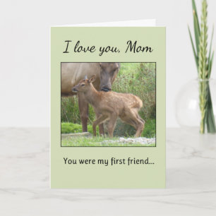 Ich Liebe dich, Mama... Karte
