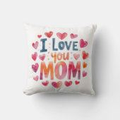Ich liebe dich Mama  Kissen (Vorderseite)
