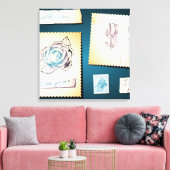 Ich liebe dich Mama, Leinwand (Insitu (Wohnzimmer))