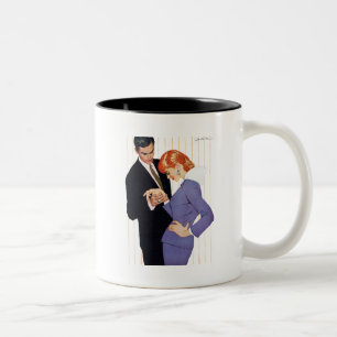 Ich liebe dich, Mama Mädchen 2 Zweifarbige Tasse