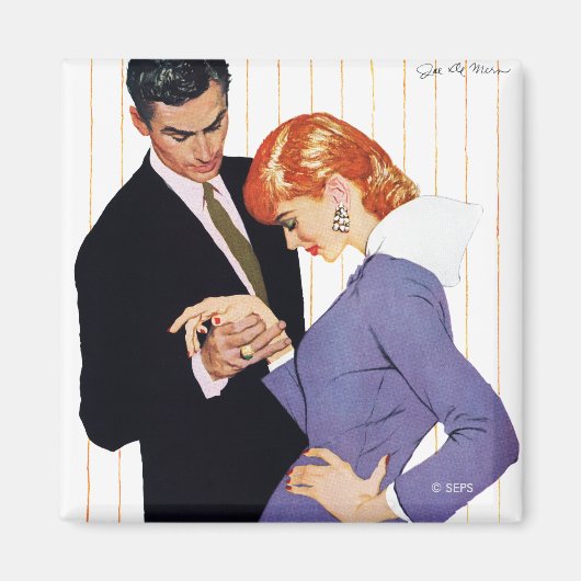 Ich liebe dich, Mama Mädchen Magnet (Vorne)