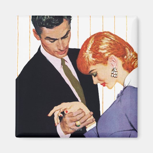 Ich liebe dich, Mama Mädchen Magnet (Vorne)