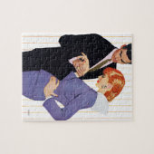 Ich liebe dich, Mama Mädchen Puzzle (Horizontal)