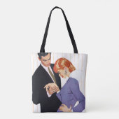 Ich liebe dich, Mama Mädchen Tasche (Rückseite)