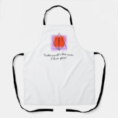 Ich Liebe dich, Mama Star von David/Herz Schürze (Vorderseite)