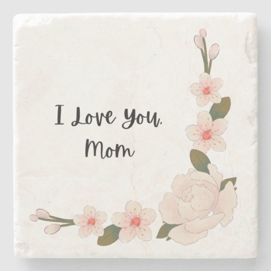 Ich Liebe dich, Mama Steinuntersetzer (Vorderseite)