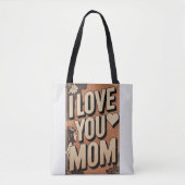 ich liebe dich Mama Tasche (Vorderseite)