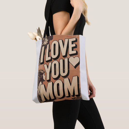 ich liebe dich Mama Tasche (Von Nahem)