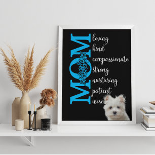 Ich liebe dich, Mama... von deinem Malteser Terrie Poster