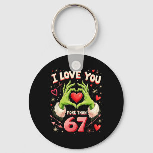 Ich liebe dich mehr als 67 lustige Valentinsgrüße  Schlüsselanhänger