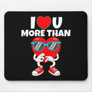 Ich liebe dich mehr als 67 Valentinstag 6 7 Meme S Mousepad