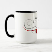 Ich liebe dich mehr als alles tasse (Links)