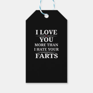 Ich liebe dich mehr als ich deine Fürze hasse Lust Geschenkanhänger