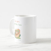 Ich liebe dich mehr als Nickerchen Kaffeetasse (Vorderseite Links)