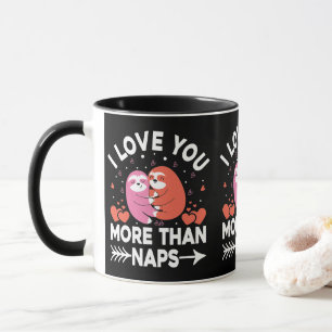 Ich liebe dich mehr als Nickerchen Tasse