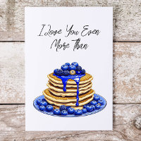 Ich liebe dich mehr als Pfannkuchen | Süß Schmeich
