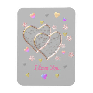 Ich liebe dich ... mehr als Worte sagen können. Magnet