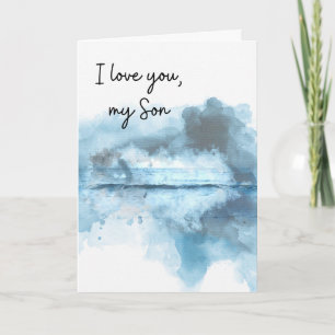 Ich liebe dich, mein Sohn Karte