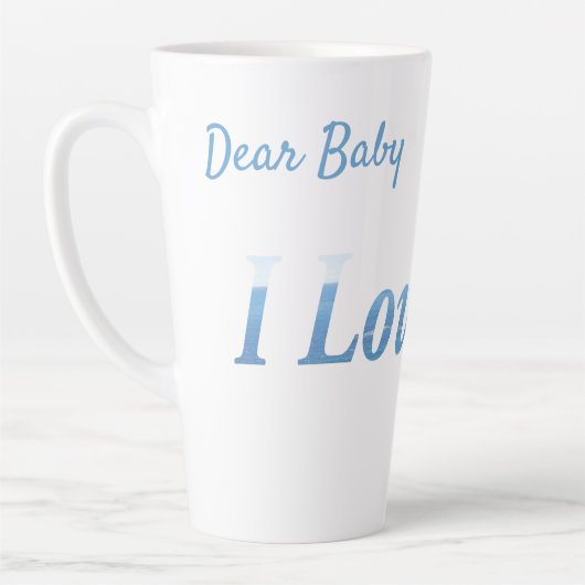 Ich Liebe dich Milchtasse (Links)