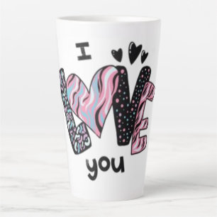 Ich liebe dich milchtasse