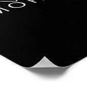 Ich liebe dich, minimales Design Poster (Ecke)