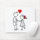 ICH LIEBE DICH MOUSEPAD (Mit Mouse)